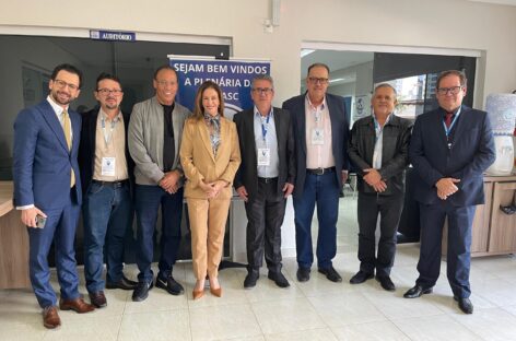 Presidente Mazinho participa da Plenária Estadual da FEVASC, com presença de ministros e procuradores do Trabalho de SC